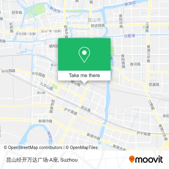 昆山经开万达广场-A座 map