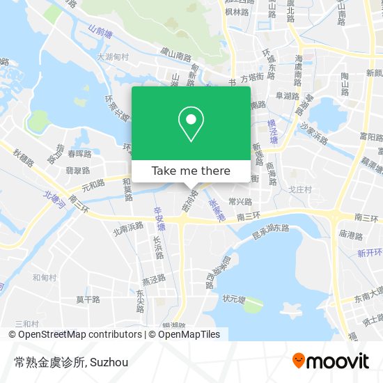 常熟金虞诊所 map