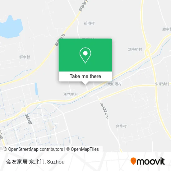 金友家居-东北门 map