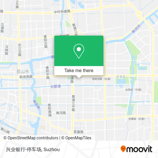 兴业银行-停车场 map