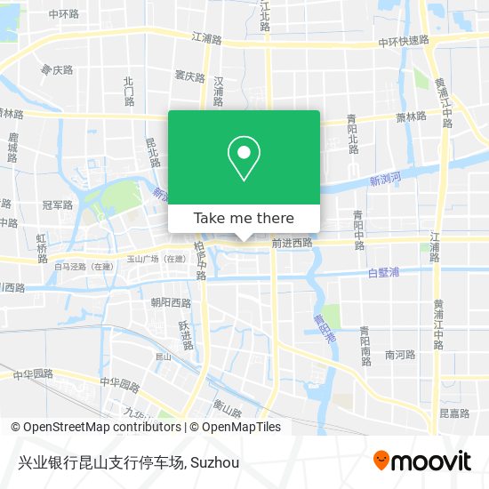 兴业银行昆山支行停车场 map