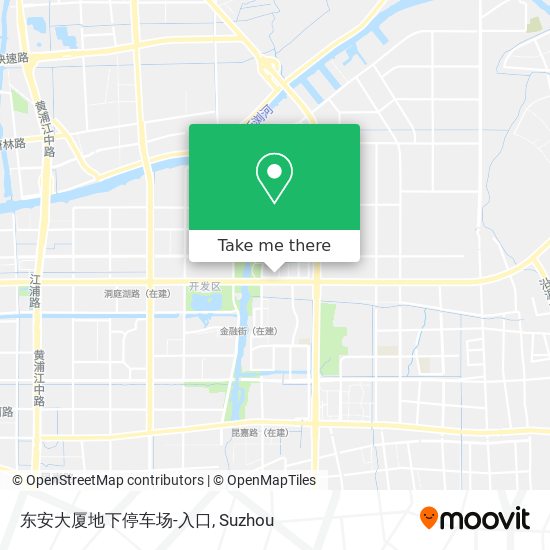 东安大厦地下停车场-入口 map