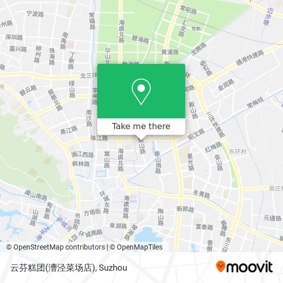 云芬糕团(漕泾菜场店) map