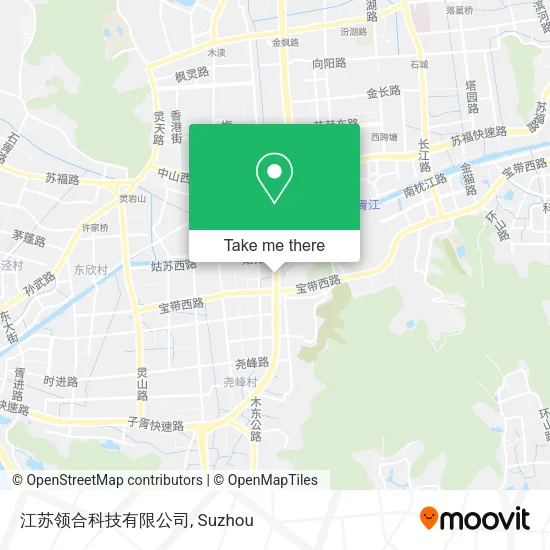 江苏领合科技有限公司 map