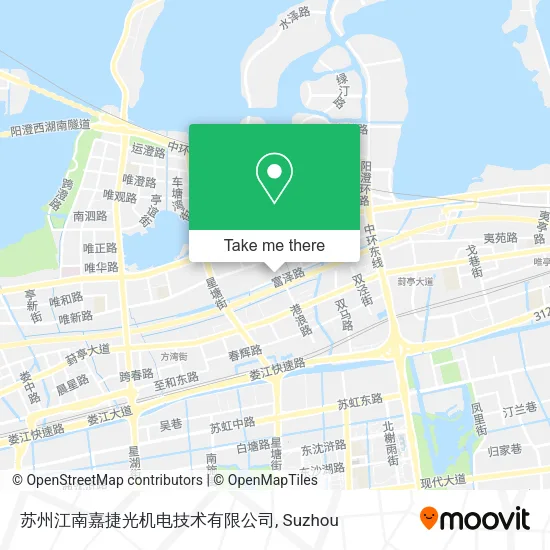 苏州江南嘉捷光机电技术有限公司 map