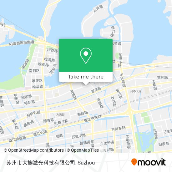 苏州市大族激光科技有限公司 map