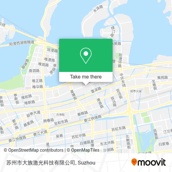 苏州市大族激光科技有限公司 map
