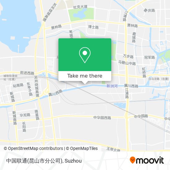 中国联通(昆山市分公司) map
