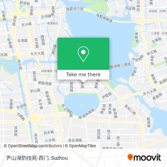 尹山湖韵佳苑-西门 map