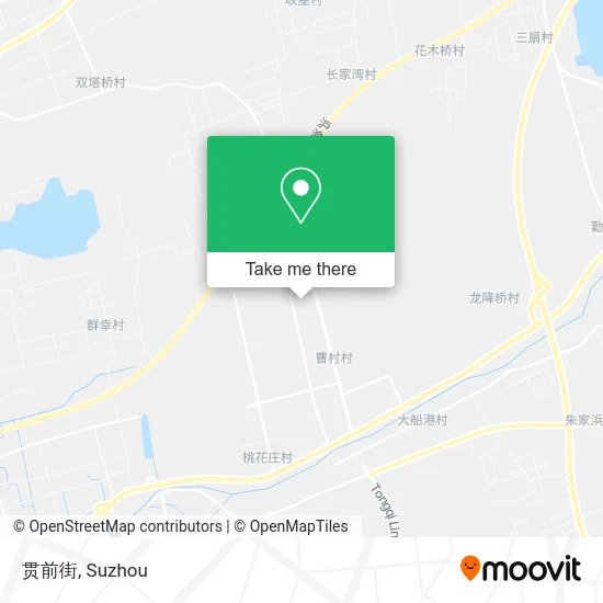 贯前街 map