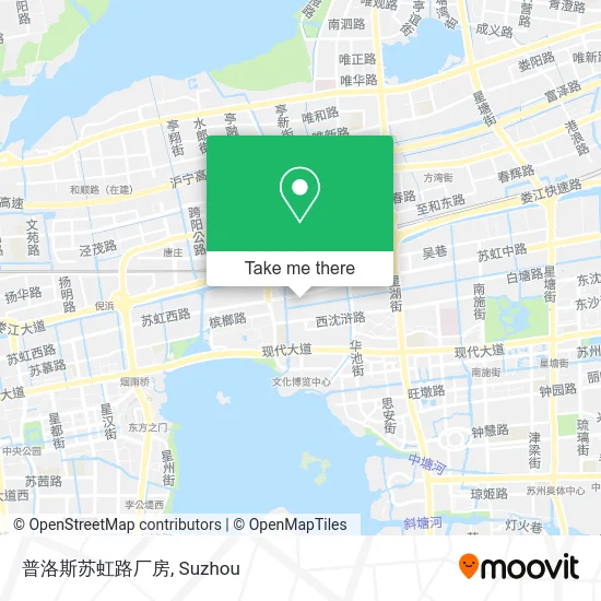 普洛斯苏虹路厂房 map