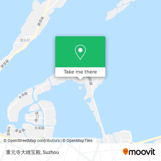 重元寺大雄宝殿 map