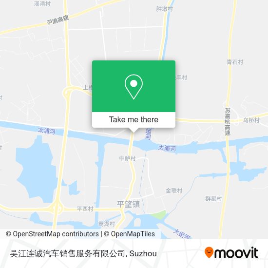 吴江连诚汽车销售服务有限公司 map