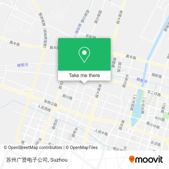 苏州广贤电子公司 map