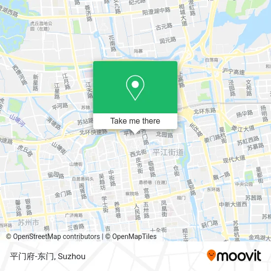 平门府-东门 map