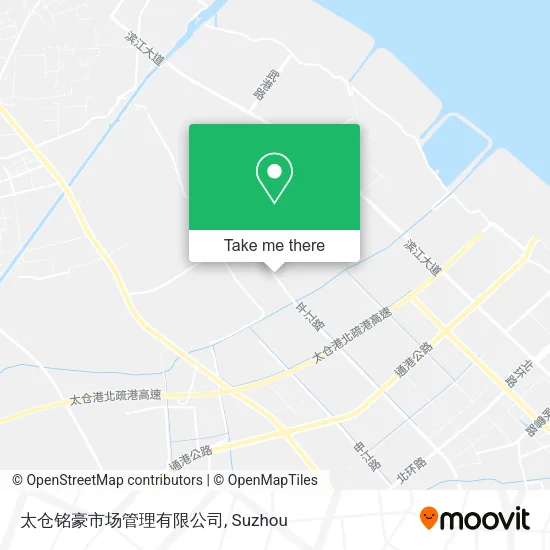 太仓铭豪市场管理有限公司 map