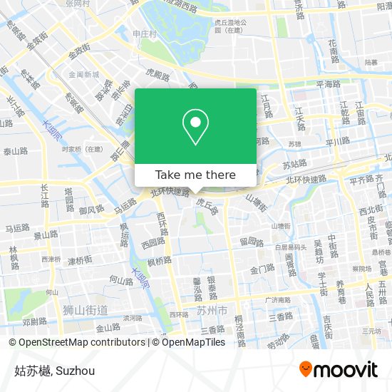 姑苏樾 map