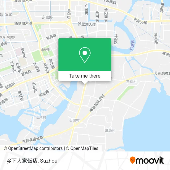 乡下人家饭店 map