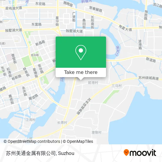 苏州美通金属有限公司 map