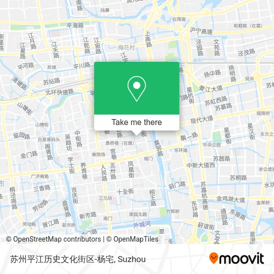 苏州平江历史文化街区-杨宅 map
