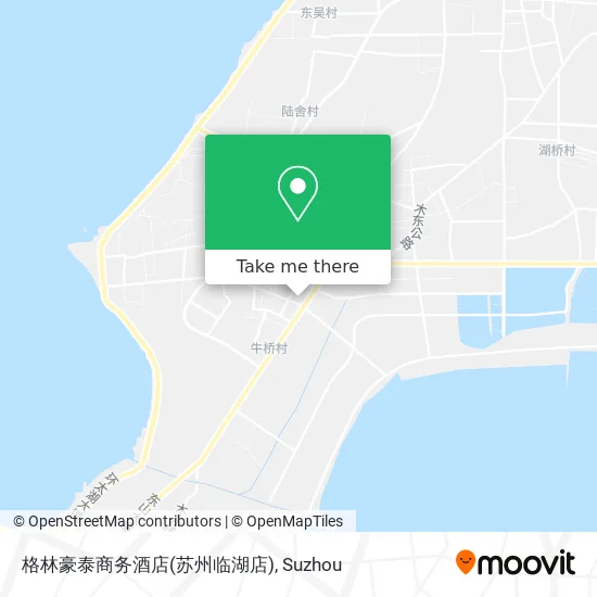 格林豪泰商务酒店(苏州临湖店) map