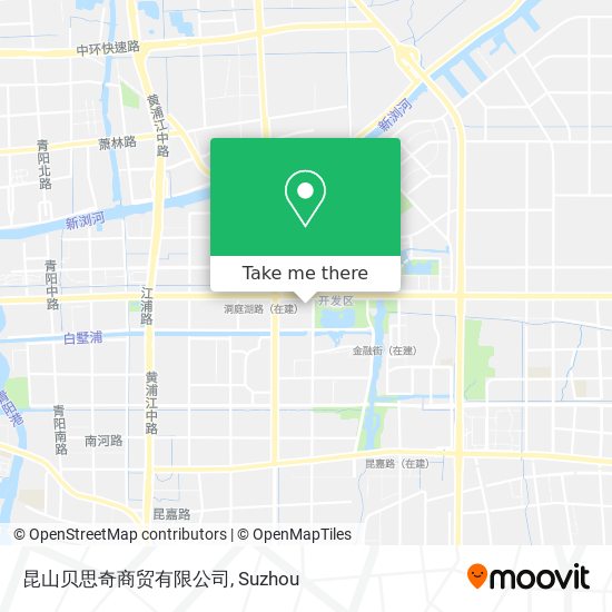 昆山贝思奇商贸有限公司 map