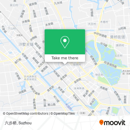 六步桥 map