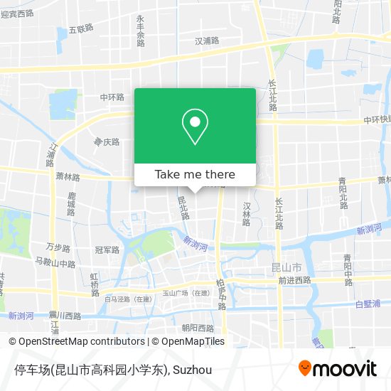 停车场(昆山市高科园小学东) map