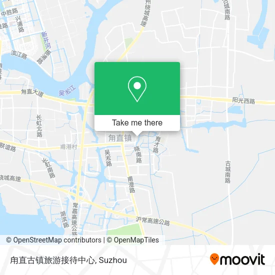甪直古镇旅游接待中心 map