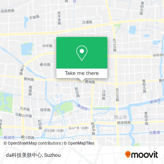 da科技美肤中心 map