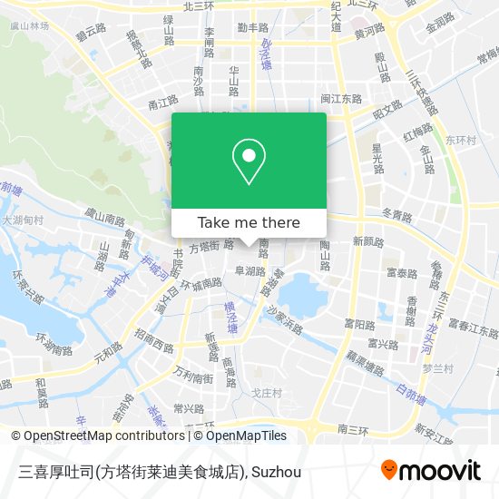 三喜厚吐司(方塔街莱迪美食城店) map
