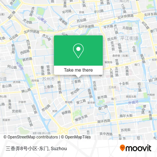 三香弄8号小区-东门 map
