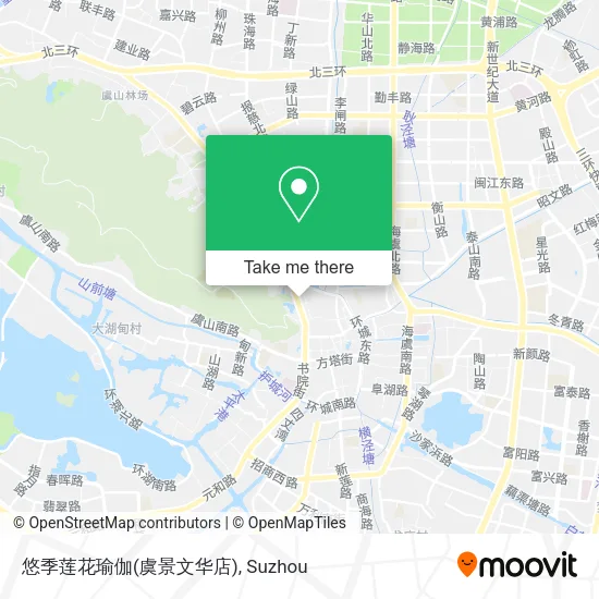 悠季莲花瑜伽(虞景文华店) map