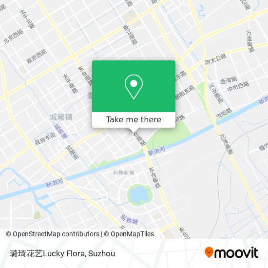璐琦花艺Lucky Flora map