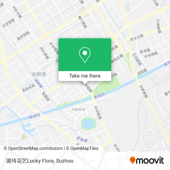 璐琦花艺Lucky Flora map