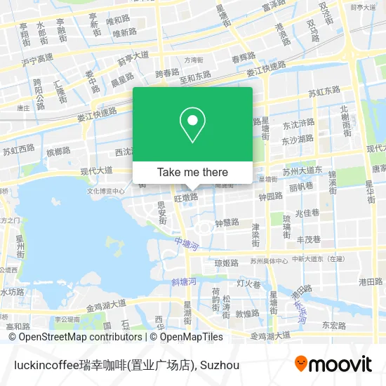 luckincoffee瑞幸咖啡(置业广场店) map