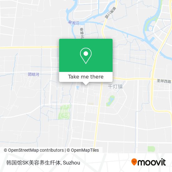韩国馆SK美容养生纤体 map