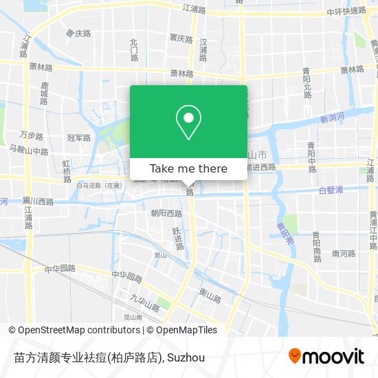 苗方清颜专业祛痘(柏庐路店) map