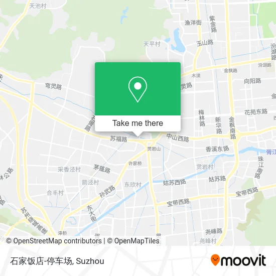 石家饭店-停车场 map