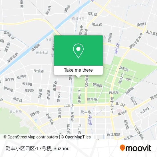 勤丰小区四区-17号楼 map