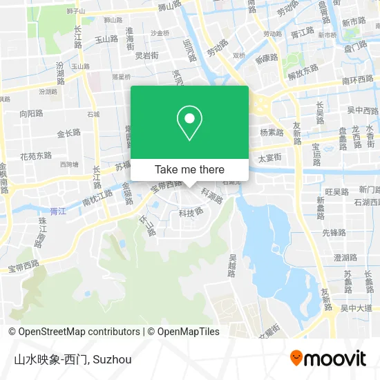 山水映象-西门 map