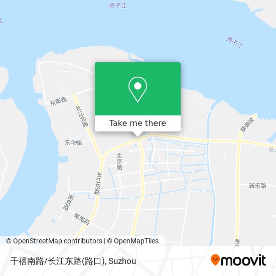 千禧南路/长江东路(路口) map