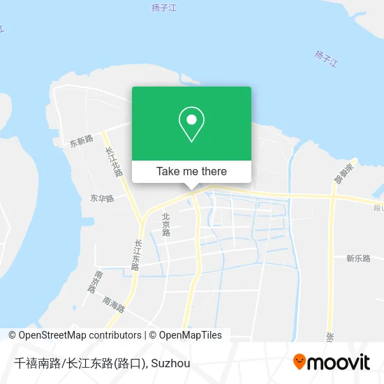 千禧南路/长江东路(路口) map
