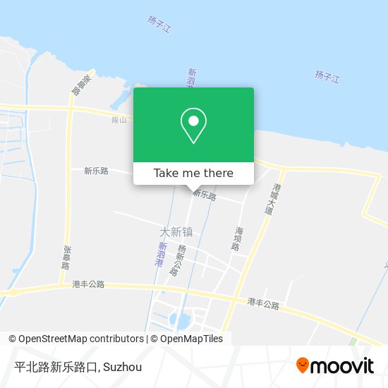 平北路新乐路口 map