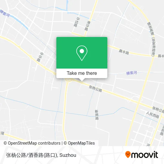 张杨公路/酒香路(路口) map
