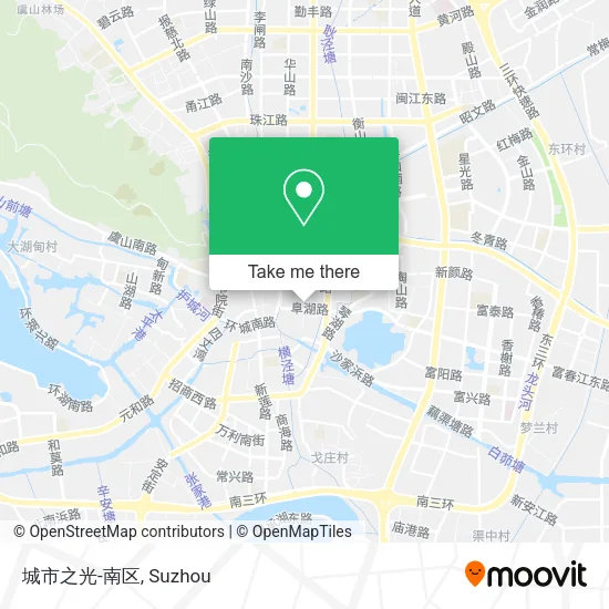 城市之光-南区 map