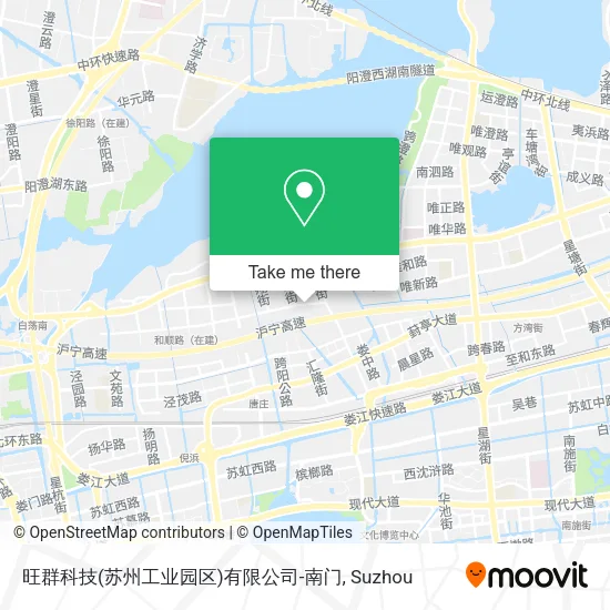旺群科技(苏州工业园区)有限公司-南门 map