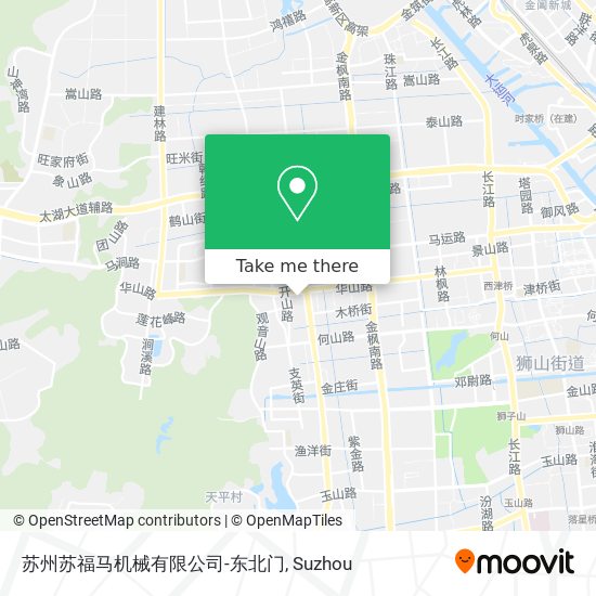 苏州苏福马机械有限公司-东北门 map