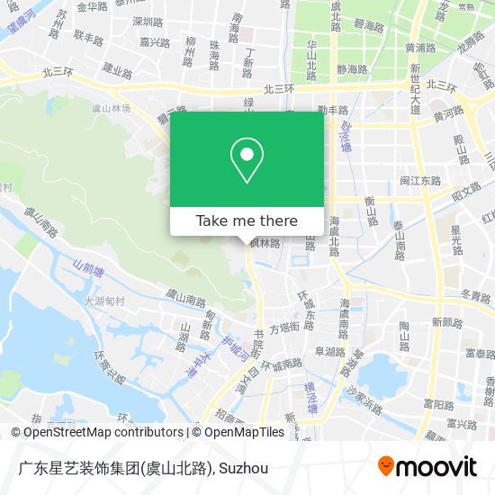 广东星艺装饰集团(虞山北路) map