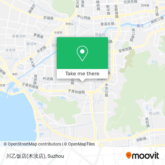 川乙饭店(木渎店) map